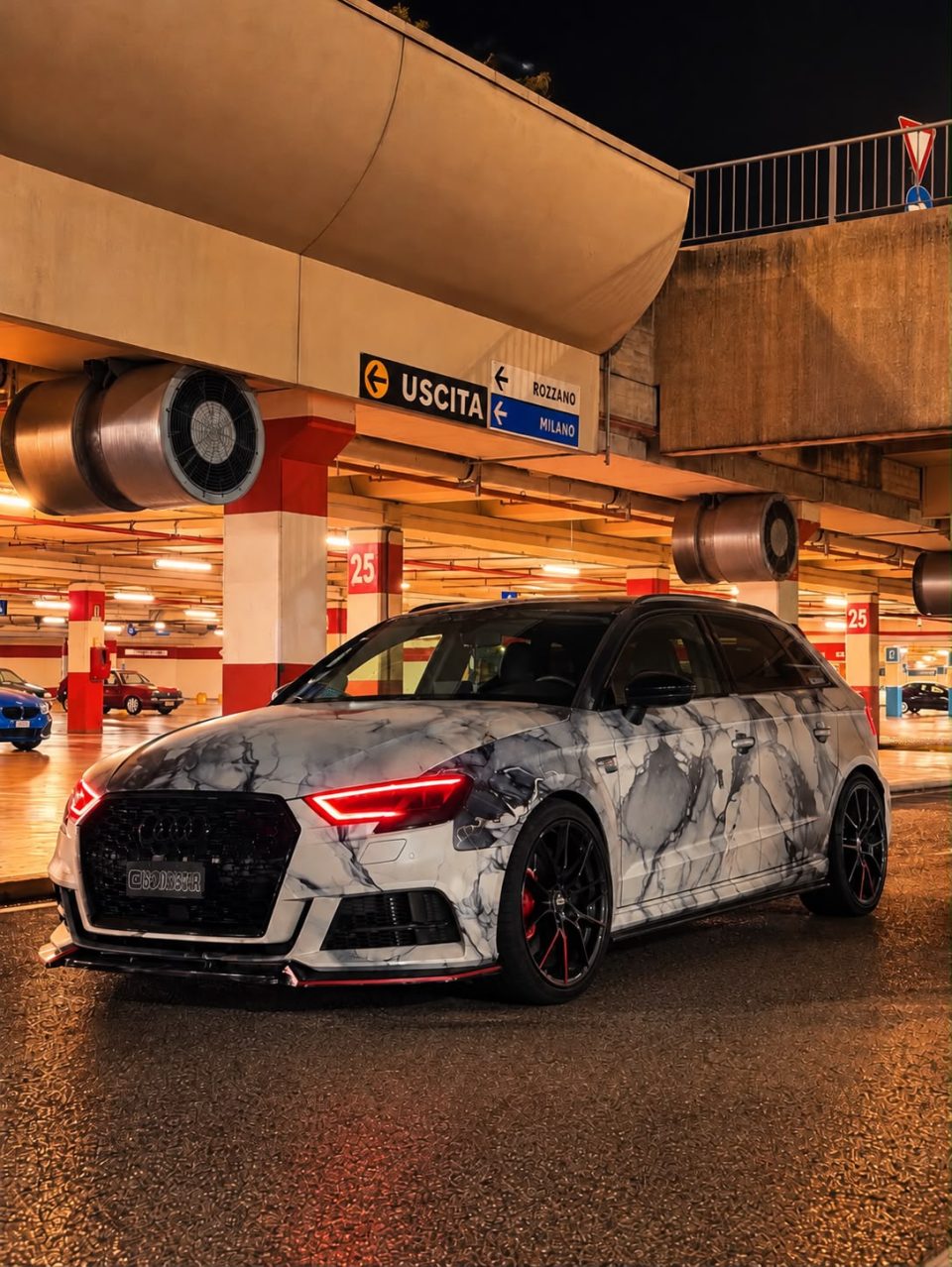 Audi RS d’un membre du club